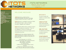 Tablet Screenshot of itotsnetworks.com